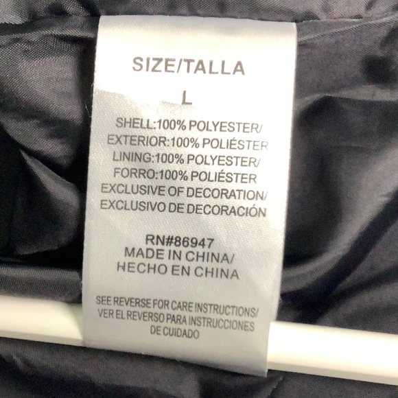 NASA Space Center Mission Space full zipper lightweight windbreaker SZ Large EUC - Picture 7 of 14